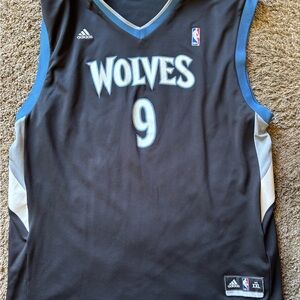 Adidas NBA Minnesota Timberwolves Ricky Rubio #9 Jersey